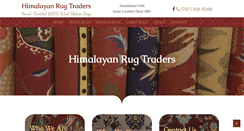 Desktop Screenshot of himalayanrugtraders.net